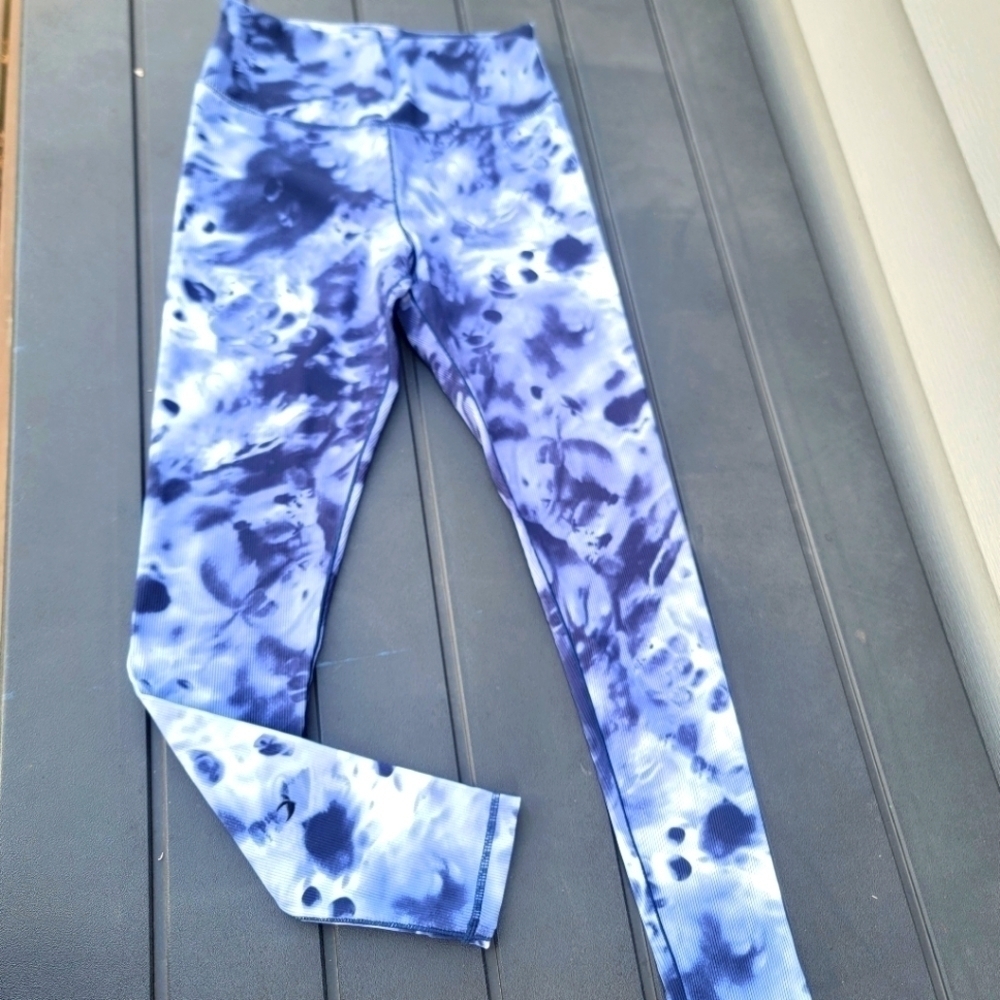 Glyder Sultry Legging Rib: Nautical Wash M